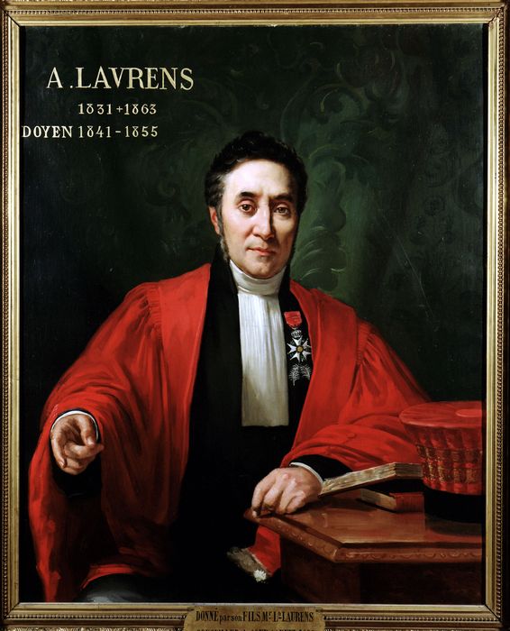 tableau : Portrait d'Auguste Laurens