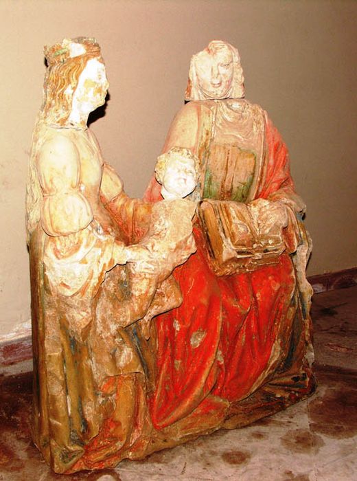 groupe sculpté : Sainte Anne trinitaire