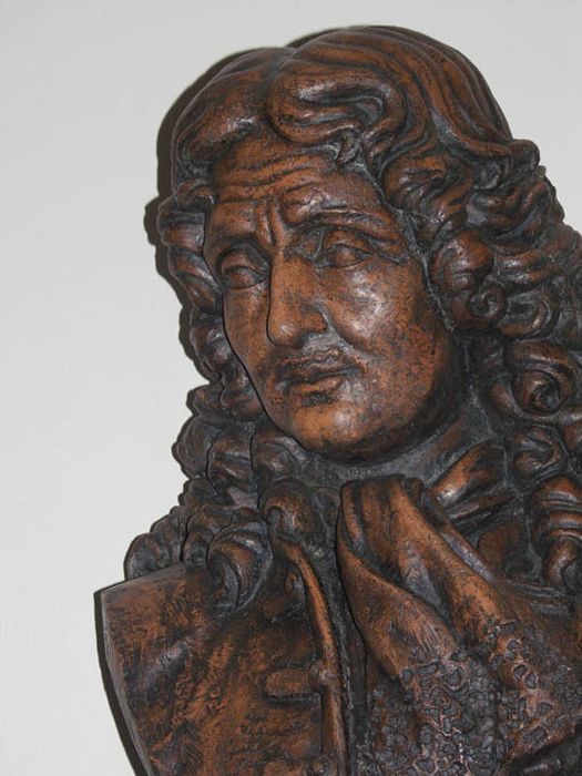 buste : Pierre-Paul Riquet, vue partielle - © Ministère de la Culture (France), Conservation des antiquités et des objets d’art de la Haute-Garonne – Tous droits réservés 