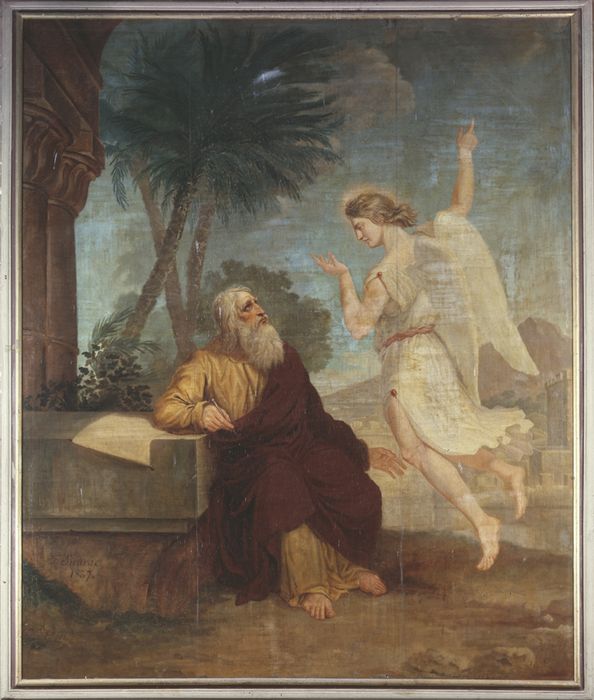 tableau du choeur : Saint Matthieu