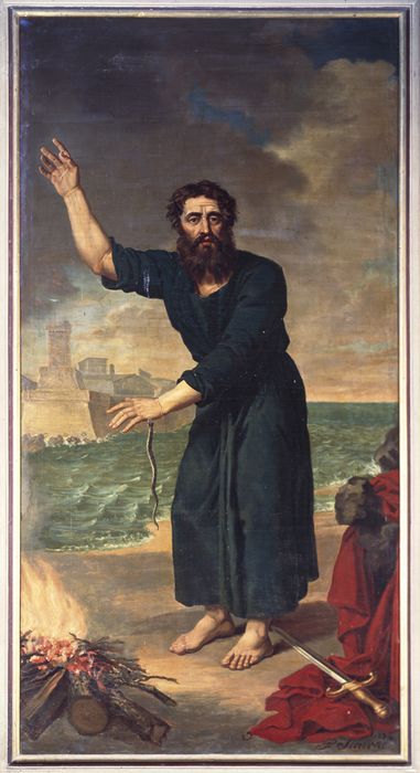 tableau du choeur : Saint Paul