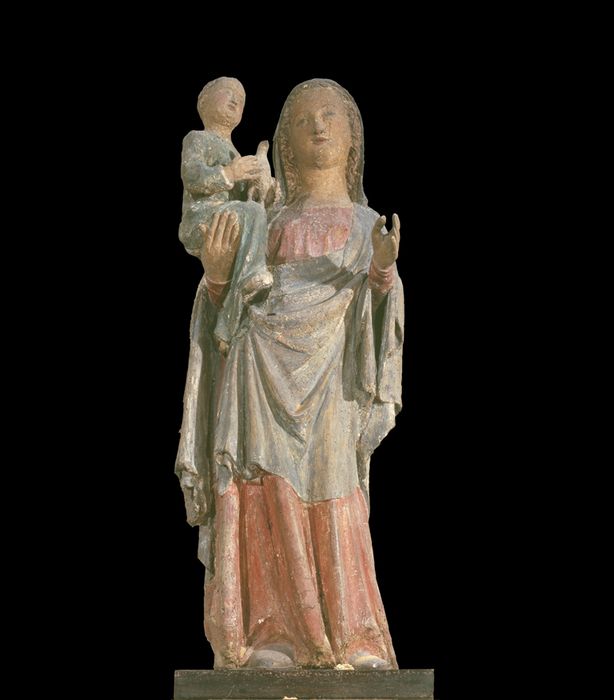 statue : Vierge à l'Enfant dite Notre Dame la Belle - © Ministère de la Culture (France), Conservation des antiquités et des objets d’art de la Haute-Garonne – Tous droits réservés