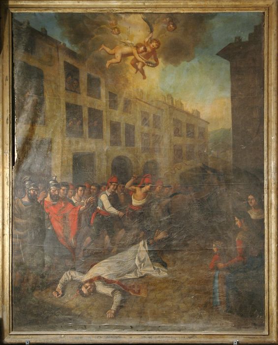 tableau : Martyre de saint Félix ou de saint Saturnin (le)