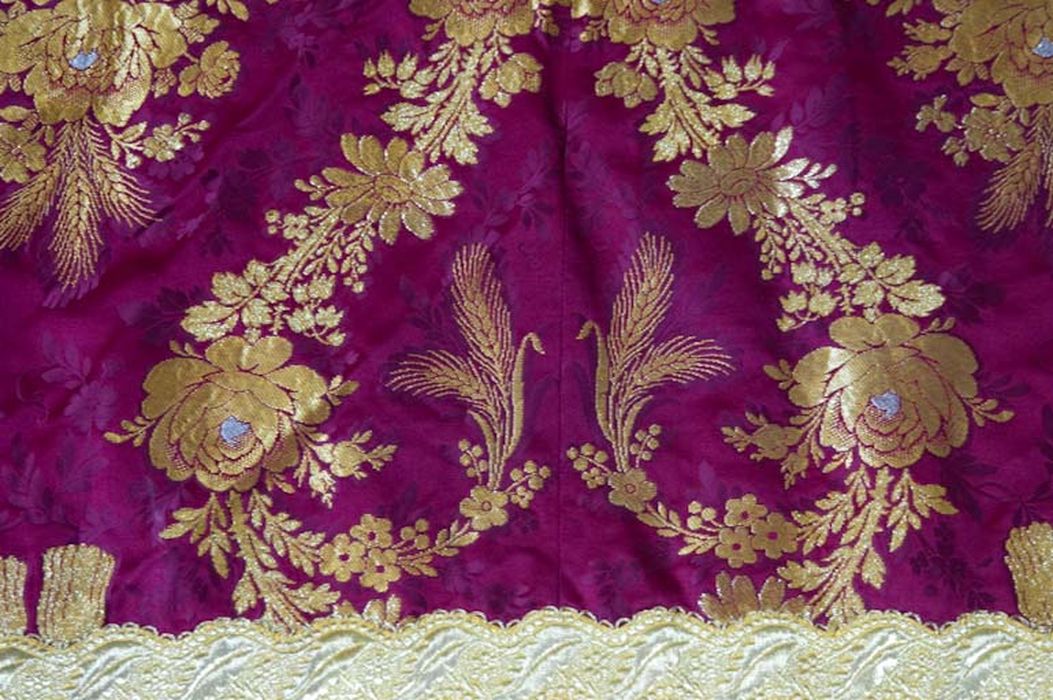 chasuble, détail