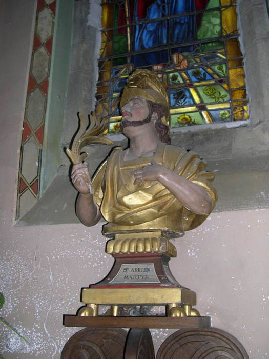 Buste-reliquaire : Saint Adrien