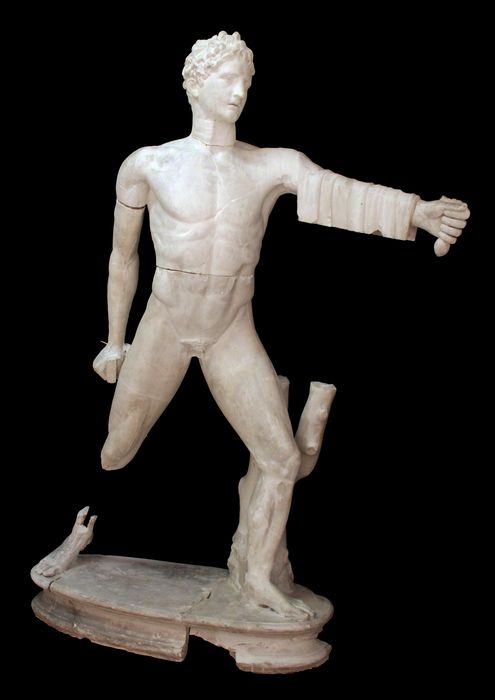 groupe sculpté : les Tyrannoctones (D-79-4-65)