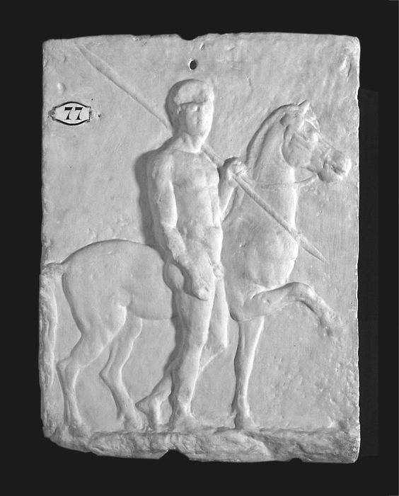 bas-relief : Doryphore d'Argos (D-79-4-77)