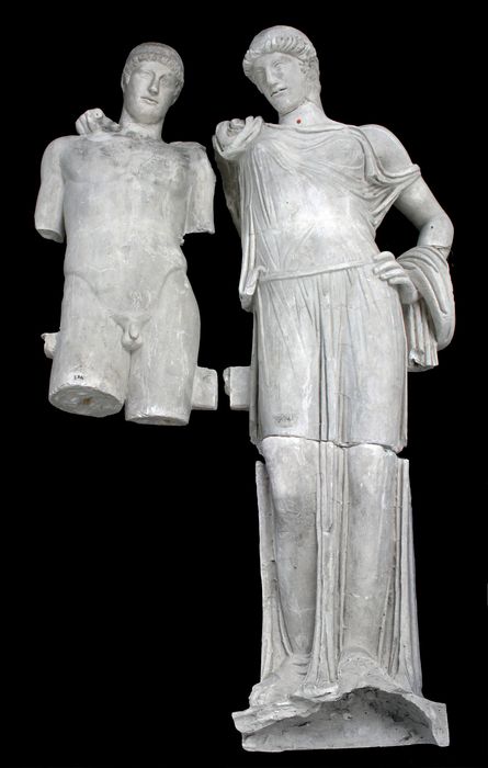 groupe sculpté : Oreste et Electre (D-79-4-274)