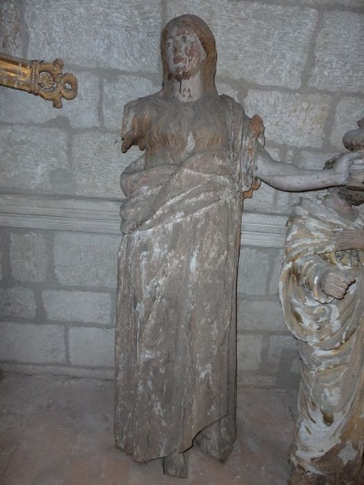 statue : Sainte Marie-Madeleine - © Ministère de la Culture (France), Conservation des antiquités et des objets d’art de l’Hérault – Tous droits réservés 