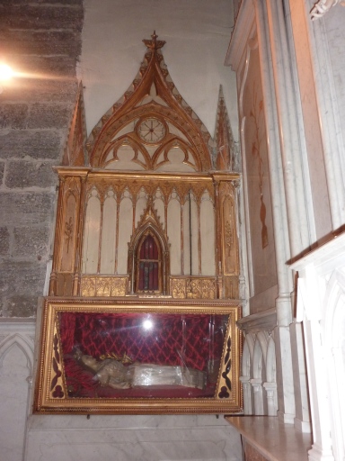 Retable ; châsse : de sainte Philomène