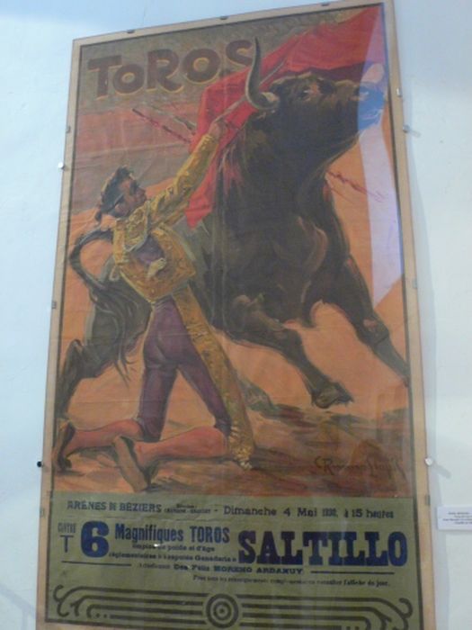 affiche annonçant la corrida de Béziers du 4 mai 1930 - © Ministère de la Culture (France), Conservation des antiquités et des objets d’art de l’Hérault – Tous droits réservés
