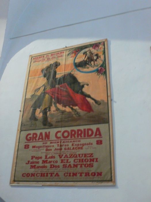 affiche annonçant la corrida de Béziers du 22 mai 1949 - © Ministère de la Culture (France), Conservation des antiquités et des objets d’art de l’Hérault – Tous droits réservés