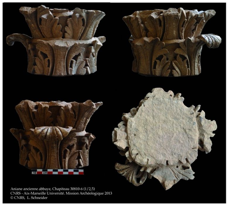 chapiteau (n°30810) - © Ministère de la Culture (France), Conservation des antiquités et des objets d’art de l’Hérault – Tous droits réservés