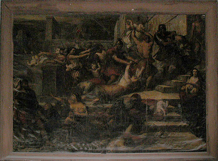 tableau : Massacre des Innocents - © Ministère de la Culture (France), Conservation des antiquités et des objets d’art de l’Hérault – Tous droits réservés