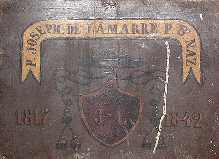 tableau : Portrait de l’archiprêtre de Lamarre, détail - © Ministère de la Culture (France), Conservation des antiquités et des objets d’art de l’Hérault – Tous droits réservés 