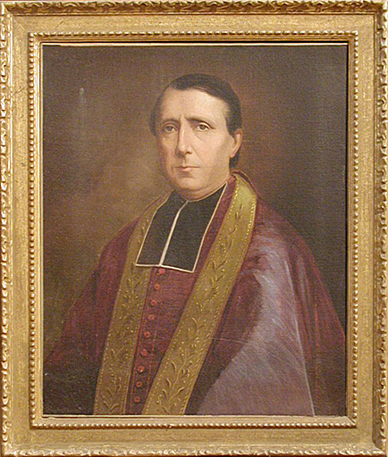 tableau : Portrait de l’archiprêtre Bousquet - © Ministère de la Culture (France), Conservation des antiquités et des objets d’art de l’Hérault – Tous droits réservés