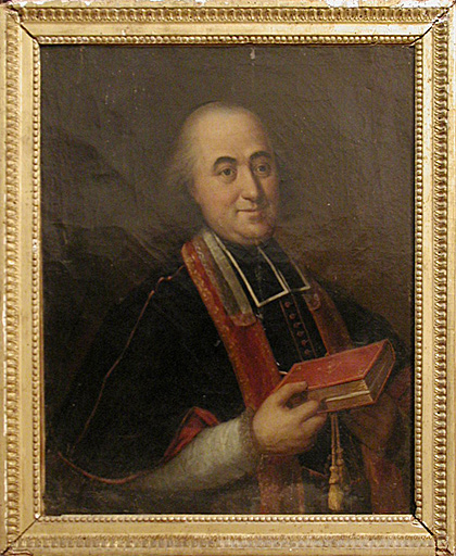 tableau : Portrait d'un archevêque - © Ministère de la Culture (France), Conservation des antiquités et des objets d’art de l’Hérault – Tous droits réservés