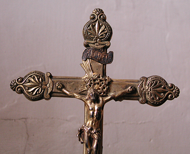 croix d’autel, détail