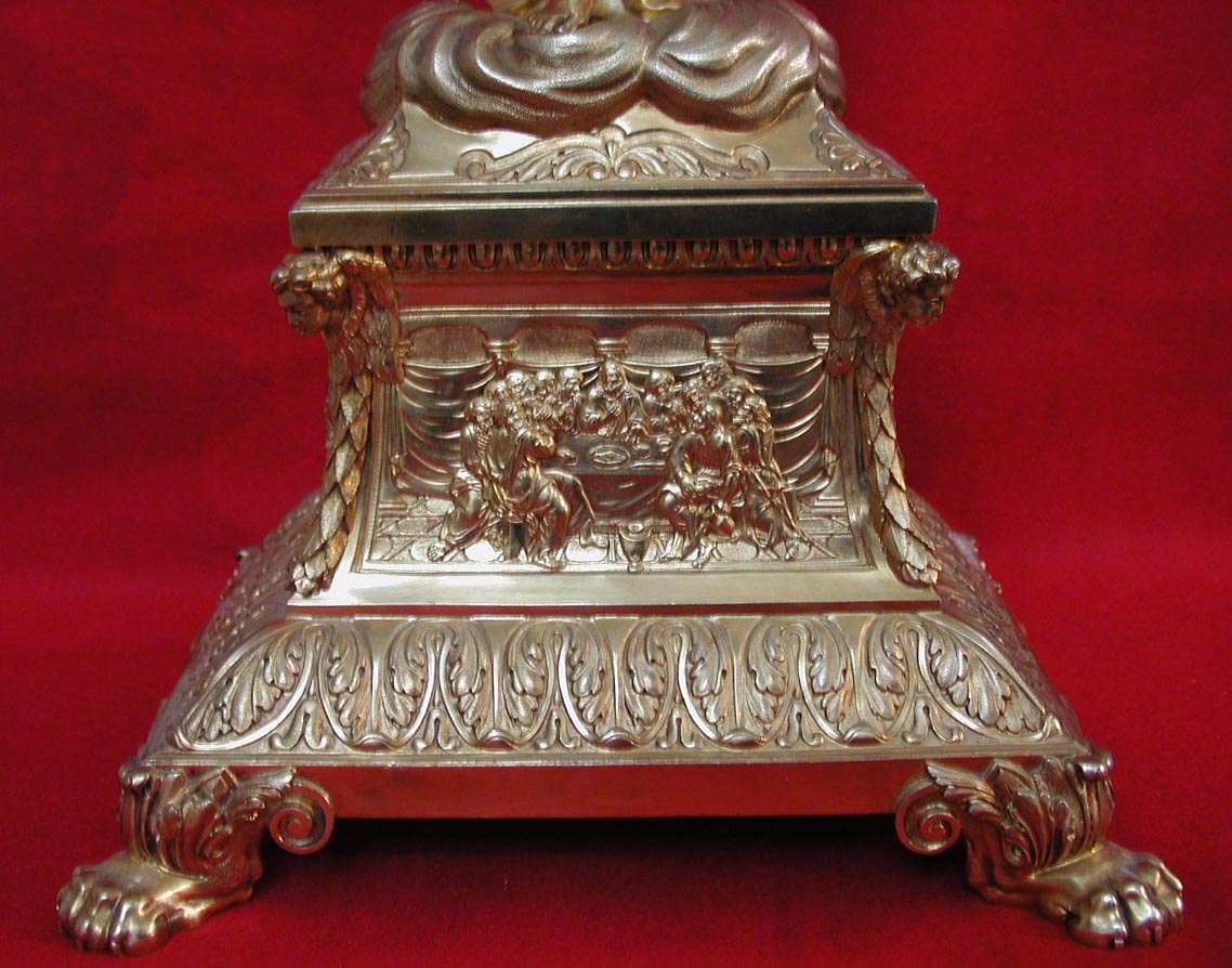 ostensoir-soleil, détail - © Ministère de la Culture (France), Conservation des antiquités et des objets d’art de l’Hérault – Tous droits réservés 