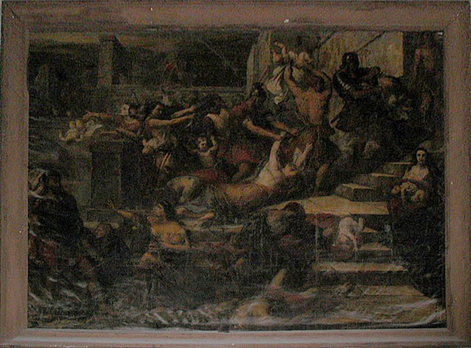 tableau : massacre des saints innocents (le) - © Ministère de la Culture (France), Conservation des antiquités et des objets d’art de l’Hérault – Tous droits réservés 