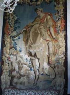 pièce murale : L'empereur Auguste à cheval