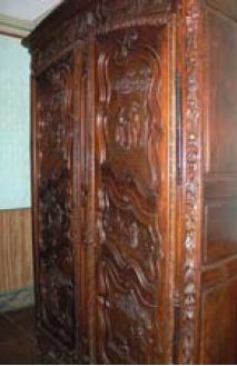 armoire sculptée - © Ministère de la Culture (France), Conservation des antiquités et des objets d’art de l’Hérault – Tous droits réservés