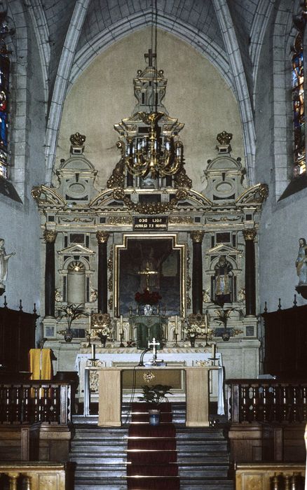 retable du maître-autel, vue générale