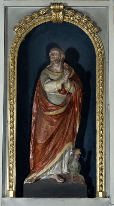 Statue du maître-autel : Saint Pierre