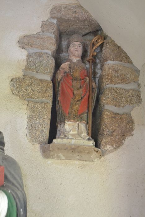 statue : Saint Armel - © Ministère de la Culture (France), Conservation des antiquités et des objets d’art d’Ille-et-Vilaine - Tous droits réservés