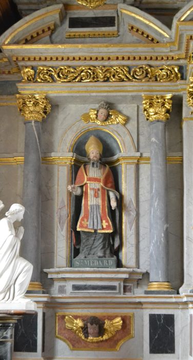 statue de saint Médard