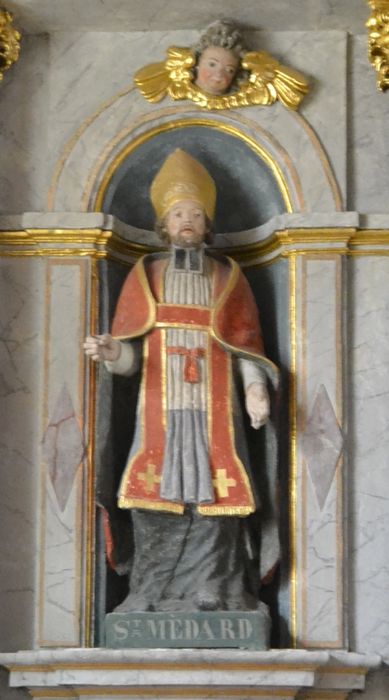 statue de saint Médard