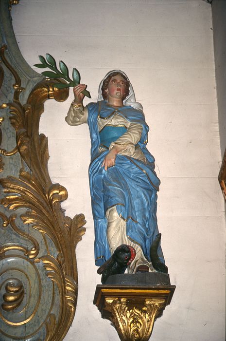 statue : Sainte Marguerite