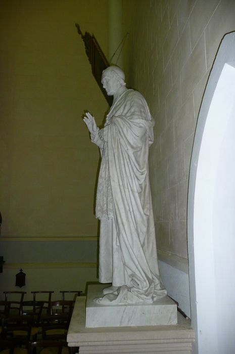 statue : Cardinal Godefroy Brossais Saint-Marc - © Ministère de la Culture (France), Conservation des antiquités et des objets d'art d'Ille-et-Vilaine, tous droits réservés