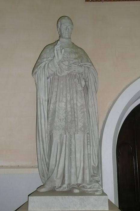 statue : Cardinal Godefroy Brossais Saint-Marc - © Ministère de la Culture (France), Conservation des antiquités et des objets d'art d'Ille-et-Vilaine, tous droits réservés