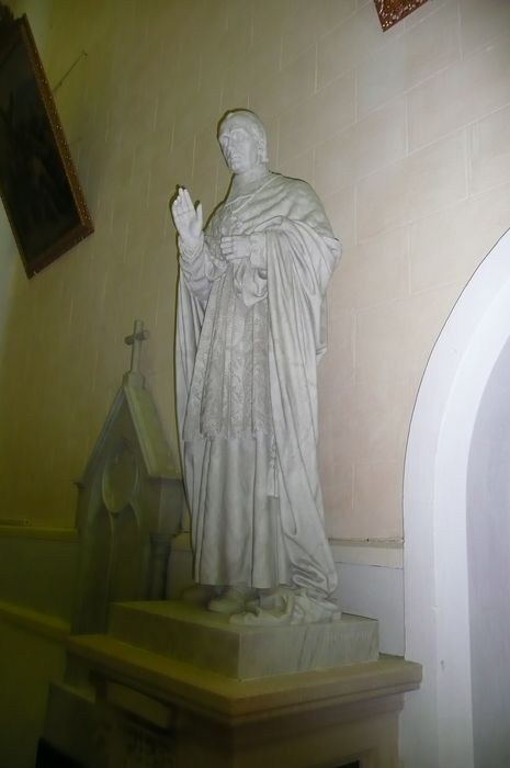 statue : Cardinal Godefroy Brossais Saint-Marc - © Ministère de la Culture (France), Conservation des antiquités et des objets d'art d'Ille-et-Vilaine, tous droits réservés