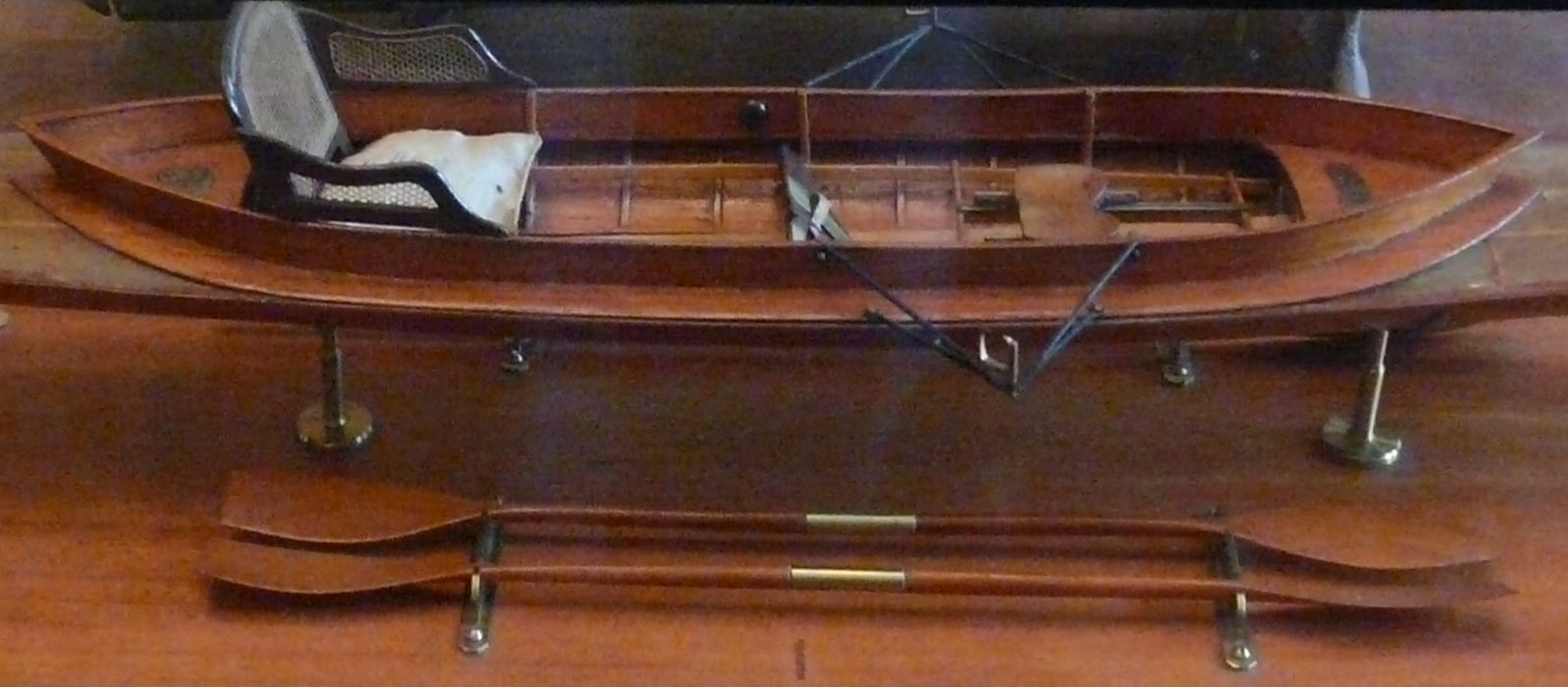 maquette - ABLETTE, canoë français, bordé franc-bord - © Ministère de la Culture (France), Conservation des antiquités et des objets d’art d’Ille-et-Vilaine - Tous droits réservés