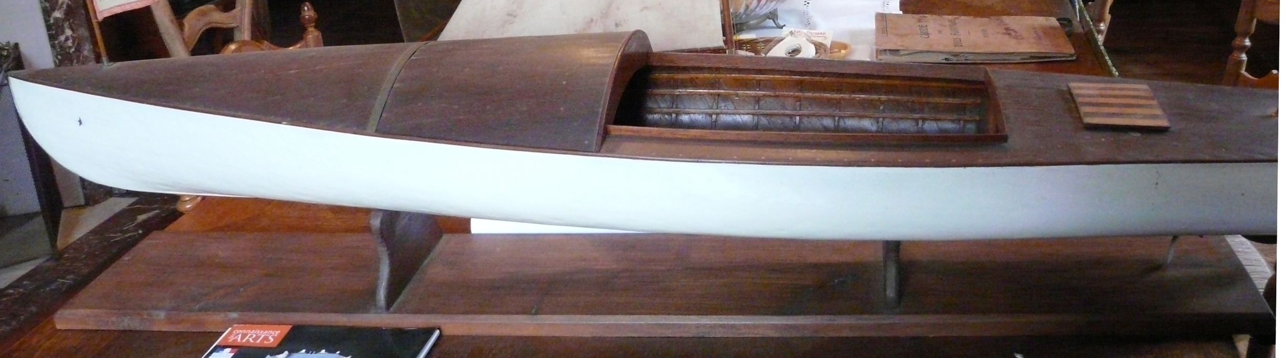 maquette - COMETE, racer pour course en rivière - © Ministère de la Culture (France), Conservation des antiquités et des objets d'art d'Ille-et-Vilaine, tous droits réservés