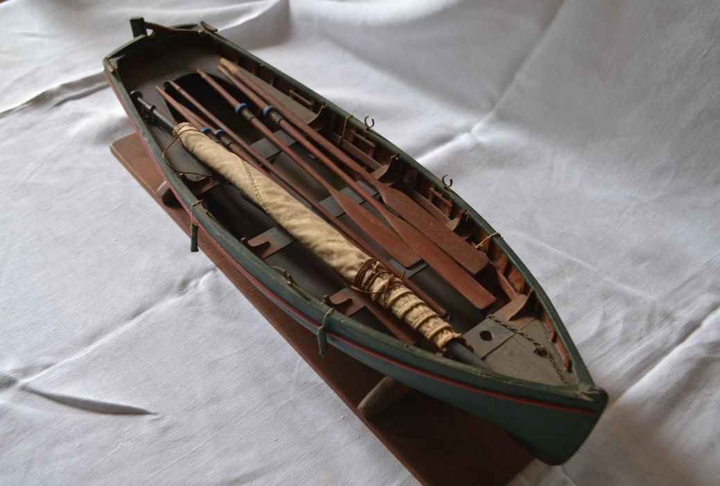 maquette - VERT-VERT, canot mixte à franc-bord - © Ministère de la Culture (France), Conservation des antiquités et des objets d'art d'Ille-et-Vilaine, tous droits réservés
