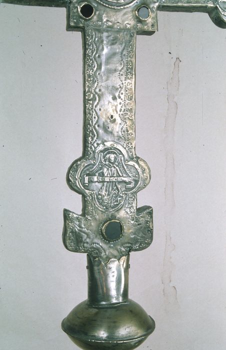 croix de procession, détail