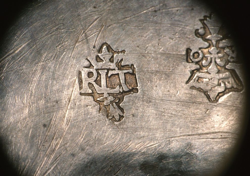 calice, détail des poinçons