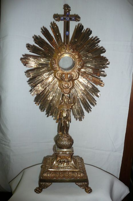 ostensoir - © Ministère de la Culture (France), Conservation des antiquités et des objets d’art d’Ille-et-Vilaine - Tous droits réservés