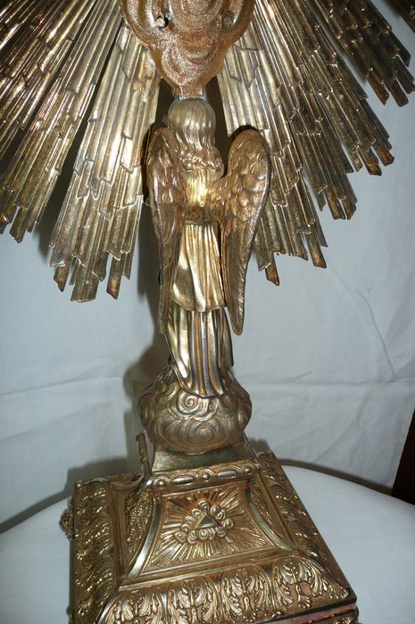ostensoir, détail - © Ministère de la Culture (France), Conservation des antiquités et des objets d’art d’Ille-et-Vilaine - Tous droits réservés