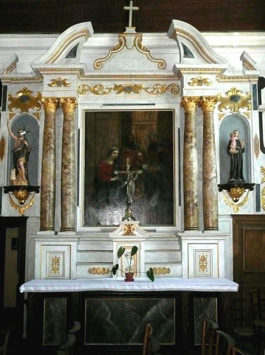 autel, retable - © Ministère de la Culture (France), Conservation des antiquités et des objets d’art d’Ille-et-Vilaine - Tous droits réservés