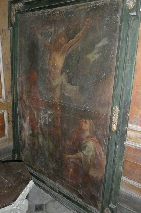 tableau : Déploration devant le Christ en croix - © Ministère de la Culture (France), Conservation des antiquités et des objets d'art d'Ille-et-Vilaine, tous droits réservés