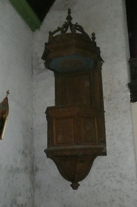chaire à prêcher - © Ministère de la Culture (France), Conservation des antiquités et des objets d'art d'Ille-et-Vilaine, tous droits réservés