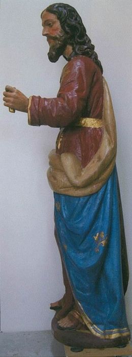 statue : Saint Joseph, profil gauche, vue générale