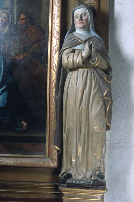 statue : Sainte Brigitte