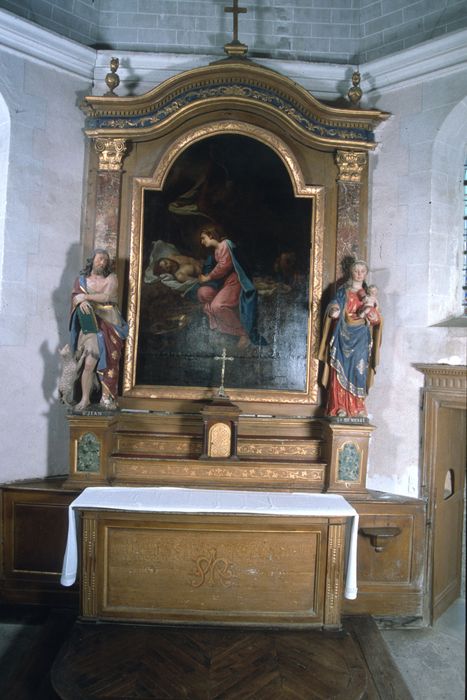 retable transept nord
