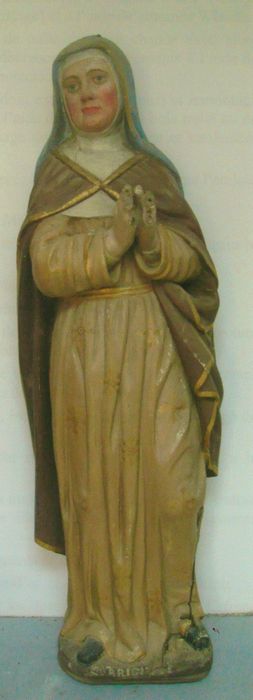 statue : Sainte Brigitte
