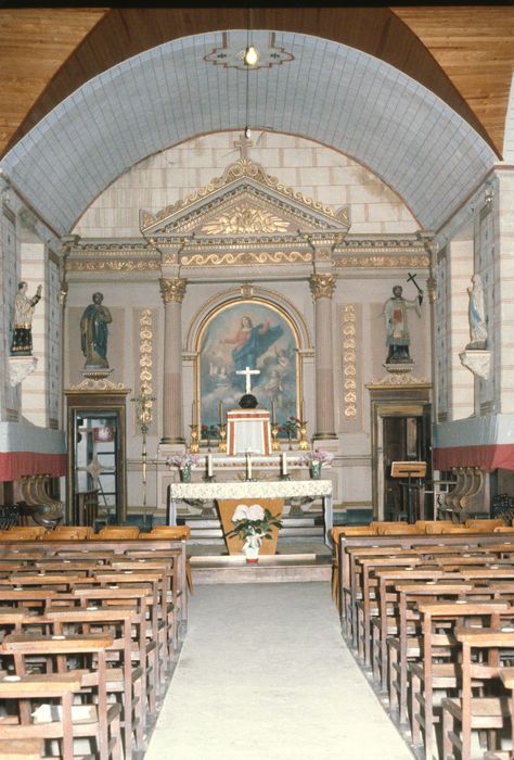 retable du maître-autel, statues : Saint François-Xavier, saint Pierre - © Ministère de la Culture (France), Conservation des antiquités et des objets d’art d’Ille-et-Vilaine - Tous droits réservés